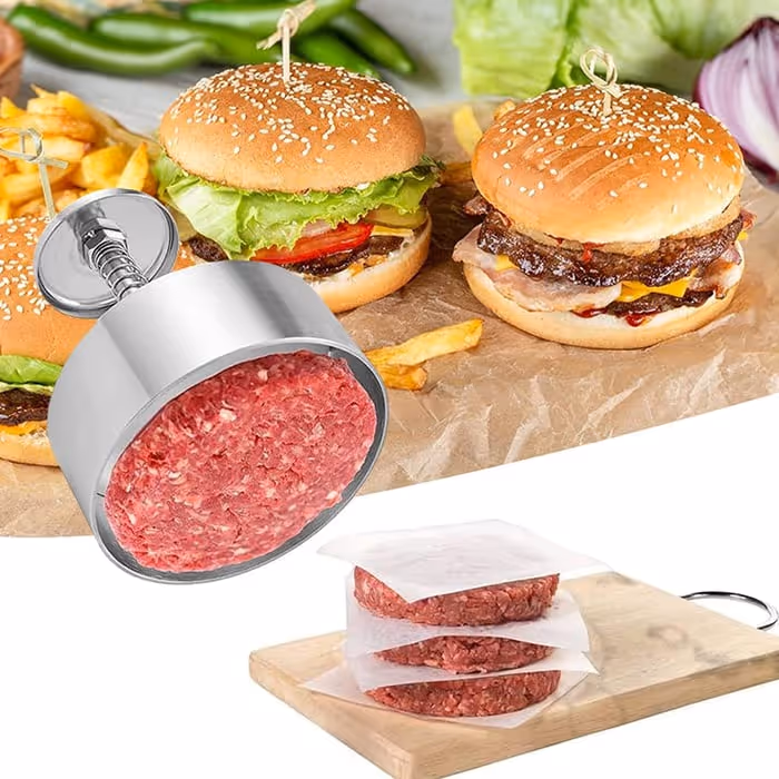 Manual Meat Press for Hamburger Patties